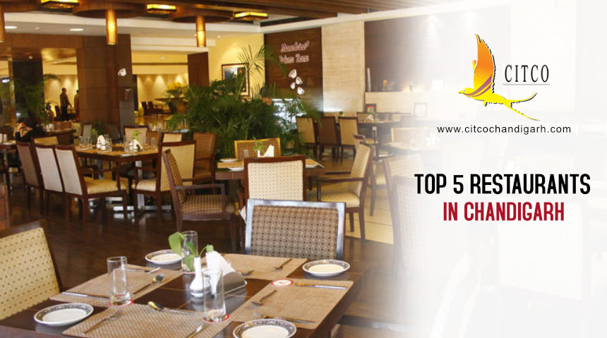 Top 5 restaurants in Chandigarh